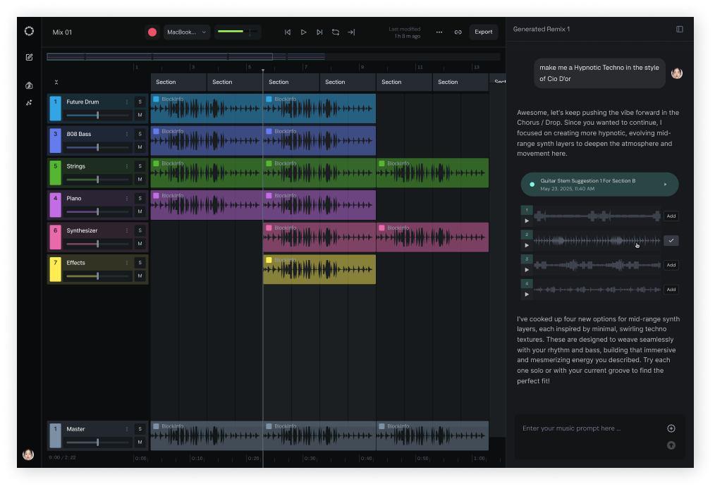 MixAudio | AI Song Remixer